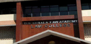 keralanews student threatens suicide in front of law academy