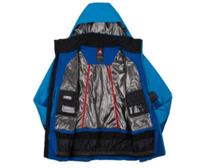 ac- jacket to regulate temperature