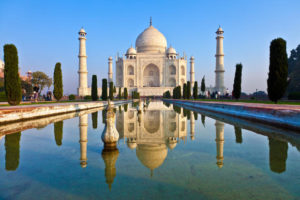 Taj Mahal in India