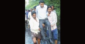 keralanews panchayat ceo kurma rao carried by locals