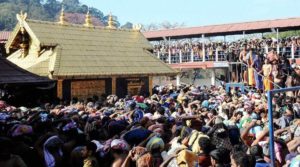 Sabarimala:  Ayyappa devotees throng at Sannidanam in Sabarimala on Wednesday. PTI Photo (PTI1_6_2016_000222A)