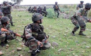 keralanews kashmir encounter terrorist attcked four soldiers died