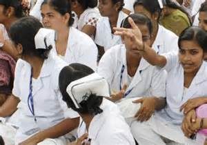 keralanews talks stumble between nurses and hospital management over pay rise