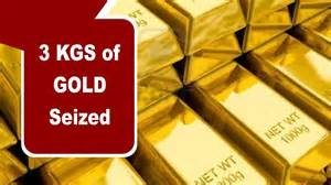 keralanews 3kg gold seized from airport