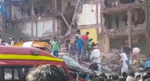 keralanews a three storey building collapses in mumbai