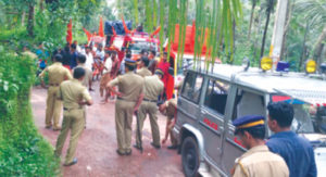 keralanews conflict in kannur ganesholsavam