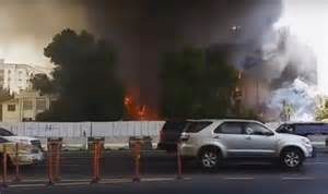 keralanews huge fire in a hotel in makkah