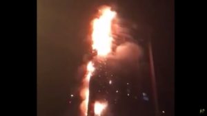 keralanews massive fire breaks out at dubai torch tower