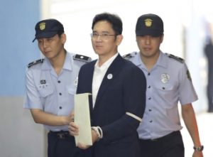 keralanews the head of samsung group sentenced to jail for 5years