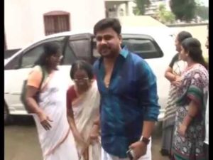 keralanews dileep went to dubai with his mother