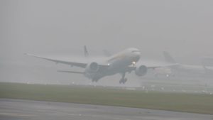 keralanews flights are being diverted from kochi due to heavy fog