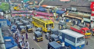 keralanews traffic control in kannur city today