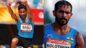 keralanews two malayalee athlets were expelled from the commonwealth games