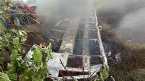 keralanews 27 killed as fire breaks out in a bus after accident in bihar