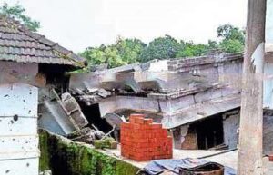 keralanews building under construction fell down to earth in thalipparamba