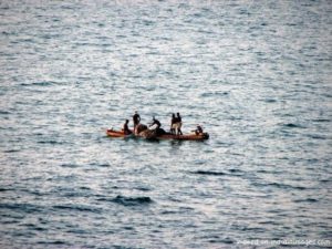 keralanews five fishermen were rescued who trapped in the boat in ayikkara sea