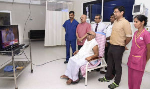 keralanews slight improvement in the health condition of karunanidhi