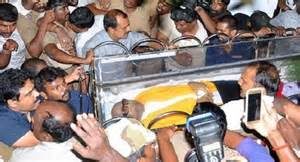 keralanews kaunanidhis deadbody kept at chennai rajaji hall for homage