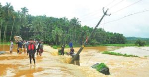 keralanews palakkad town under water in heavy rain