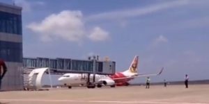 keralanews first passenger flight landed in kannur airport