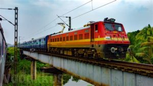 keralanews landslide in railway track in chalakkudi trains delayed for three hours