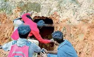 keralanews the cave was found during road construction at koottupuzha in kannur