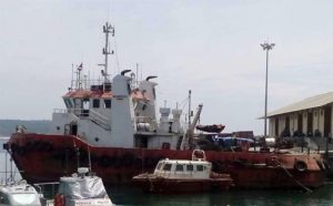 keralanews huge tug sink in the sea in vizhinjam