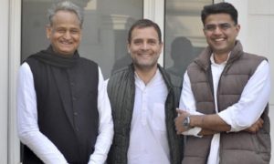 keralanews ashok gehlot will be chief minister of rajasthan sachin pilot is deputy chief minister