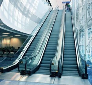 keralanews eight including women injured when falling down from escalator in kannur airport