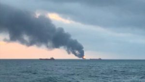 keralanews 11died when two ships with indian crew got fire in russia
