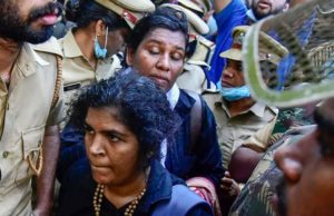 keralanews ladies who visited sabarimala shifted to secret place