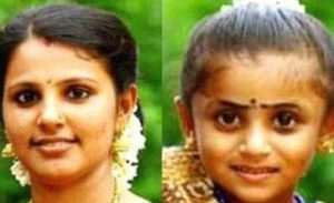 keralanews mother and child died after being hit by train when return from temple