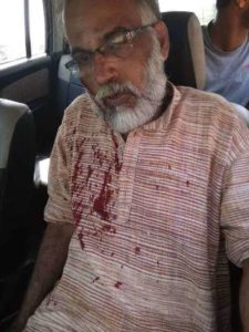 keralanews old aged man attacked by cpm workers for publishing a post in facebook