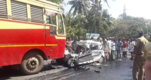 keralanews six including five from one family died in an accident in kollam