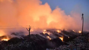 keralanews fire in brahmapuram waste management plant smoke in kochi continues to be intense