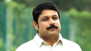 keralanews mv nikesh kumar is elected as president of pappinisseri vishachikilsa society