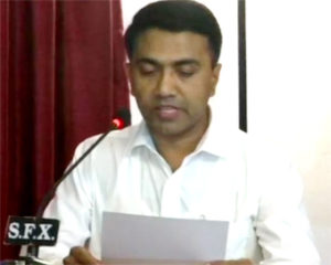 keralanews pramod savanth take oath as goa chief minister