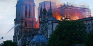 keralanews notre dame cathedral in paris catches fire