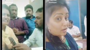 keralanews tik tok vedio shot during work hours collector take action against employees