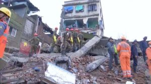 keralanews two died when four storey building collapsed in maharashtra