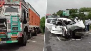 keralanews unnao accident identified the owner of truck which hit the car