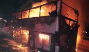 keralanews 35 killed when bus carrying umrah pilgrims catches fire in madeena