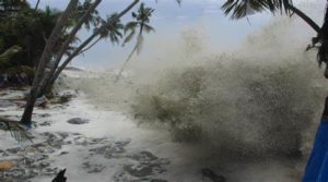 keralanews sea erosion in ponnani about 20 homes were flooded