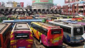 keralanews indefinite private bus strike in the state from november 22nd discussion with transport minister today