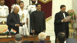 keralanews justice sarad arvind bobde take oath as supreme court chief justice