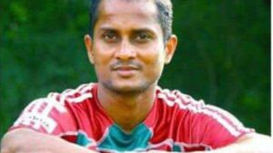 keralanews former santosh trophy player r dhanarajan died after collapsing on the ground