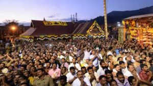 keralanews makaravilakk today heavy rush of pilgrims in sabarimala