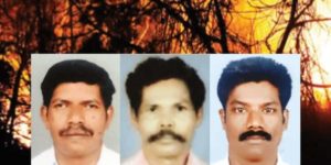 keralanews three watchers burnt to death in a forest fire in kottampathoor thrissur