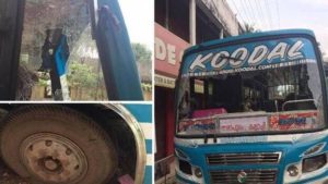 keralanews private bus service started in the state and attack against private buses in kozhikkode