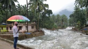 keralanews heavy rain and wind in north kerala six year old girl died when tree fall on the top of the house